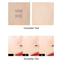 Load image into Gallery viewer, Double Layer Air Cushion Pressed Powder Oil Control Concealer Waterproof Sweatproof Long-lasting Foundation Makeup Cosmetics
