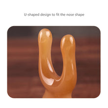 Load image into Gallery viewer, Resin Nose Massager Smooth Skin Fitting Lifting Tightening Facial Massager Scraping Board Beauty Tool Daily Massage Care
