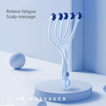 Load image into Gallery viewer, Five-claw Roller Head Massager Manual Roller Massager Massage Relax Decompression Head Massager Head Care
