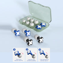 Load image into Gallery viewer, Silicone Noise Reduction Earplugs Comfortable Anti-noise Silent Earplugs Washable Reusable Sleeping Earplugs
