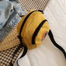 Load image into Gallery viewer, Simple Canvas Women Messenger Bags Fashion Girls Cartoons Small Square Shoulder Crossbody Bag Retro Female Daily Phone Purse
