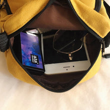 Load image into Gallery viewer, Simple Canvas Women Messenger Bags Fashion Girls Cartoons Small Square Shoulder Crossbody Bag Retro Female Daily Phone Purse
