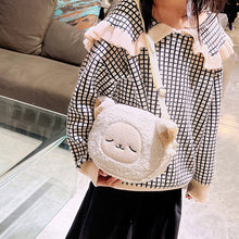 Load image into Gallery viewer, Cute Bear Kawaii Bag Women Cartoon Plush Shoulder Bag For Women Crossbody Bag Small Phone&amp;Purse Bag
