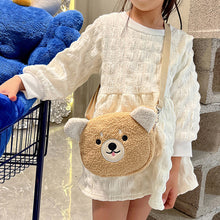 Load image into Gallery viewer, Cute Bear Kawaii Bag Women Cartoon Plush Shoulder Bag For Women Crossbody Bag Small Phone&amp;Purse Bag
