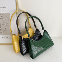 Load image into Gallery viewer, Women Fashion Retro Casual Totes Shoulder Bag Underarm Bag Chain Crossbody Bag Solid Color PU Leather Handbag
