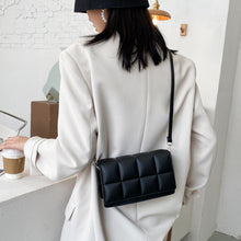 Load image into Gallery viewer, Fashion Female Shoulder Bag Grid Solid Color Women's Shoulder Crossbody Casual Trendy Phone Bag
