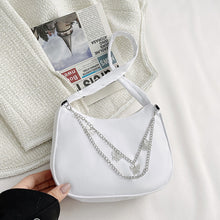 Load image into Gallery viewer, Women Fashion Shoulder Bag Retro Butterfly Chain Shoulder Underarm Bag Women Pure Color Handbags
