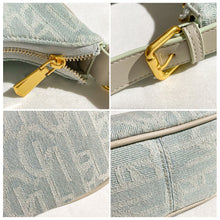 Load image into Gallery viewer, Women Fashion Shoulder Bag Vintage Canvas Bag Subaxillary Bag Female Summer Shoulder Bag Chain Crossbody Bag
