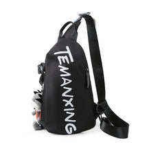 Load image into Gallery viewer, Men Fashion Multifunction Shoulder Bag Crossbody Bag On Shoulder Travel Sling Bag Pack Messenger Pack Chest Bag For Male
