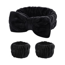 Load image into Gallery viewer, Women Your Arms Soft to Touch for Yoga Running Face Wash Wristbands Hairband for Washing Face Spa Wrist Washband Microfiber Absorbent
