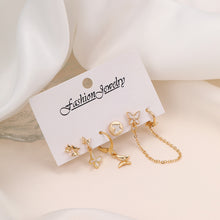 Load image into Gallery viewer, 5Pcs Fashion Butterfly Stud Earring Set For Women Heart Rromantic Eardrop Trendy Jewelry Gifts INS
