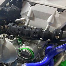 Load image into Gallery viewer, Motorcycle Exhaust Heat Shield Muffler Guard Protector Cover For 4 Stroke Honda CRF Suzuki RMZ400 450 SHERCO SEFR with Clamps

