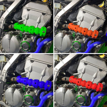 Load image into Gallery viewer, Motorcycle Exhaust Heat Shield Muffler Guard Protector Cover For 4 Stroke Honda CRF Suzuki RMZ400 450 SHERCO SEFR with Clamps
