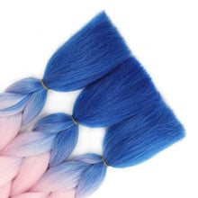 Load image into Gallery viewer, Hair Ties Elastic Jumbo Braid Hair Wig Hair Bands for Girls Pigtails Long Wig Hair Rope Bows Hair Accessories
