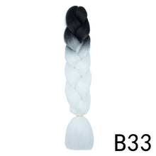 Load image into Gallery viewer, Hair Ties Elastic Jumbo Braid Hair Wig Hair Bands for Girls Pigtails Long Wig Hair Rope Bows Hair Accessories
