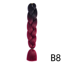 Load image into Gallery viewer, Hair Ties Elastic Jumbo Braid Hair Wig Hair Bands for Girls Pigtails Long Wig Hair Rope Bows Hair Accessories
