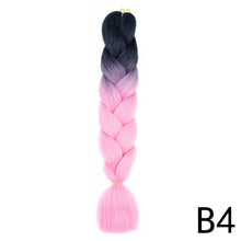 Load image into Gallery viewer, Hair Ties Elastic Jumbo Braid Hair Wig Hair Bands for Girls Pigtails Long Wig Hair Rope Bows Hair Accessories
