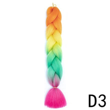 Load image into Gallery viewer, Elastic Hair Ties Jumbo Braid Hair Wig Dirty Braid Hair Rope for Girls Pigtails Long Wig Hair Rope Bows Hair Accessories
