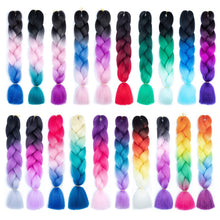 Load image into Gallery viewer, Elastic Hair Ties Jumbo Braid Hair Wig Dirty Braid Hair Rope for Girls Pigtails Long Wig Hair Rope Bows Hair Accessories
