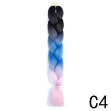 Load image into Gallery viewer, Elastic Hair Ties Jumbo Braid Hair Wig Dirty Braid Hair Rope for Girls Pigtails Long Wig Hair Rope Bows Hair Accessories
