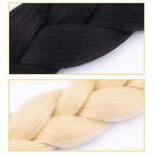 Load image into Gallery viewer, Elastic Hair Ties Jumbo Braid Hair Wig Dirty Braid Hair Rope for Girls Pigtails Long Wig Hair Rope Bows Hair Accessories
