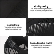 Load image into Gallery viewer, Summer Men's Breathable Front Cap Outdoor Running Sports Cotton Mesh Breathable Quick Dry Baseball Hat Shade Sunscreen Fishing Sunscreen Cap
