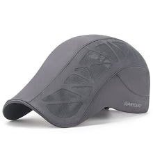Load image into Gallery viewer, Summer Men's Breathable Front Cap Outdoor Running Sports Cotton Mesh Breathable Quick Dry Baseball Hat Shade Sunscreen Fishing Sunscreen Cap
