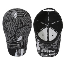 Load image into Gallery viewer, Newspaper Pattern Personality Graffiti Baseball Cap Fashion Street Hip Hop Duck Cap Outdoor Sports Visor Sun Protection Visor Hat Truck Driver Hat
