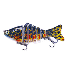 Load image into Gallery viewer, 7 Knots 10cm15g Multi-Section Fish Luya Bionic Baits Wobblers Barracuda Lures Artificial Hard Hook Fishing Equipment
