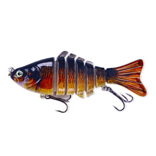 Load image into Gallery viewer, 7 Knots 10cm15g Multi-Section Fish Luya Bionic Baits Wobblers Barracuda Lures Artificial Hard Hook Fishing Equipment
