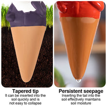Load image into Gallery viewer, 7PCS Red Pottery Garden Drip Irrigator Automatic Irrigation Tool For Indoor And Outdoor Plants Terracotta Seepage Device Lazy People Watering Flower Artifact Seven Dwarfs Style
