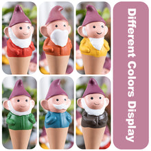 Load image into Gallery viewer, 7PCS Red Pottery Garden Drip Irrigator Automatic Irrigation Tool For Indoor And Outdoor Plants Terracotta Seepage Device Lazy People Watering Flower Artifact Seven Dwarfs Style
