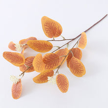 Load image into Gallery viewer, Artificial Flowers Eucalyptus Leaves Branch Fake Plant Decoration for Wedding Home Flower Arrangement Blue Pink Eucalyptus Decor
