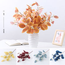 Load image into Gallery viewer, Artificial Flowers Eucalyptus Leaves Branch Fake Plant Decoration for Wedding Home Flower Arrangement Blue Pink Eucalyptus Decor
