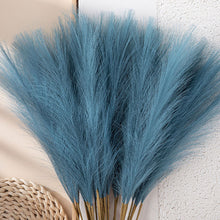Load image into Gallery viewer, 3Pcs Artificial Fluffy Pampas Grass Bouquet Wedding Party Decoration Boho Fake Reed Plant Flowers for DIY Room Home Decor
