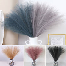 Load image into Gallery viewer, 3Pcs Artificial Fluffy Pampas Grass Bouquet Wedding Party Decoration Boho Fake Reed Plant Flowers for DIY Room Home Decor
