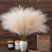 Load image into Gallery viewer, 6Pcs Artificial Fluffy Pampas Grass Bouquet Wedding Party Decoration Boho Fake Reed Plant Flowers for DIY Room Home Decor
