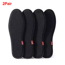 Load image into Gallery viewer, Men Running Sports Shoes Insert Deodorant Insole Bamboo Charcoal Deodorant Insoles Mesh Breathable Absorb-Sweat Shoe Pads
