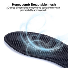 Load image into Gallery viewer, Men Running Sports Shoes Insert Deodorant Insole Bamboo Charcoal Deodorant Insoles Mesh Breathable Absorb-Sweat Shoe Pads
