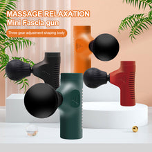 Load image into Gallery viewer, Mini Vibration Massage Gun Portable Muscle Relaxation Electric Massager Fitness Vibrator-massagers Fascia Equipment
