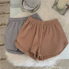 Load image into Gallery viewer, Women Shorts Summer High Waist Elastic Up Drawstring Wide Leg Sweat Short Fitness Running Shorts Loose Casual Large Sports Pants
