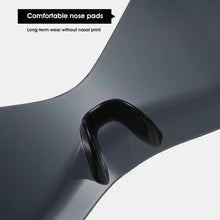 Load image into Gallery viewer, Women Men UV400 Punk Goggle Sunglasses Silver Sport Sun Glasses One Piece Eyewear Shades

