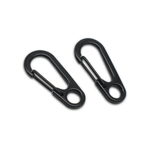 Load image into Gallery viewer, 50pcs Lobster Clasp Buckle Keychian Mini Carabiners Outdoor Camping Hiking Buckles Alloy Spring Snap Hooks Keychains Tool Clips
