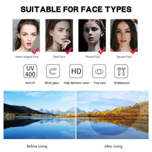 Load image into Gallery viewer, Women/Men Rectangle Oversized Sunglasses Eyewear Punk Glasses
