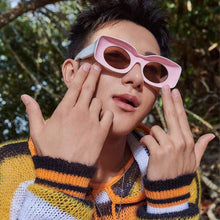 Load image into Gallery viewer, Women/Men Rectangle Oversized Sunglasses Eyewear Punk Glasses
