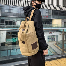 Load image into Gallery viewer, Outdoor Sports Bag Rucksack Canvas Backpacks School Bag Hiking Travel Backpacks
