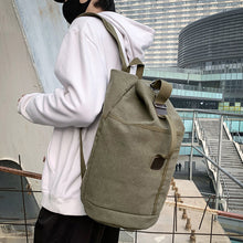 Load image into Gallery viewer, Outdoor Sports Bag Rucksack Canvas Backpacks School Bag Hiking Travel Backpacks
