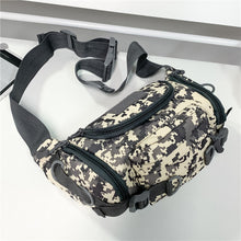 Load image into Gallery viewer, 1000D Men's Waterproof Oxford Belt Fanny Pack Shoulder Messenger Bag Tactical Chest Bags
