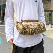 Load image into Gallery viewer, 1000D Men's Waterproof Oxford Belt Fanny Pack Shoulder Messenger Bag Tactical Chest Bags
