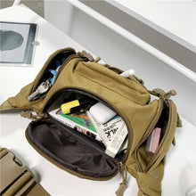 Load image into Gallery viewer, 1000D Men's Waterproof Oxford Belt Fanny Pack Shoulder Messenger Bag Tactical Chest Bags
